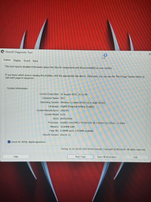 Portatil Gaming Lenovo Legion Y540 - 15IRH