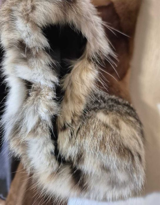 Нова фірмова норкова шуба,автоледі,рись