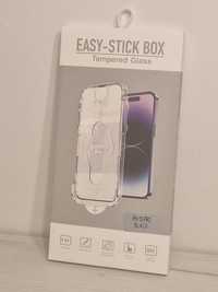 Hartowane szkło Full Glue Easy-Stick Box do IPHONE 15 PRO