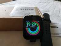 Smart Watch D18 bransoleta ze smartwatchem polskie menu