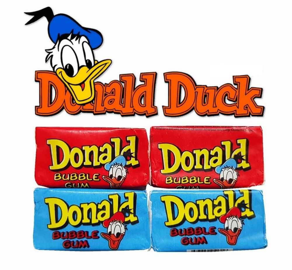 Упаковка жувальних гумок Donald bubble Gum Legendary,  жвачка дональд