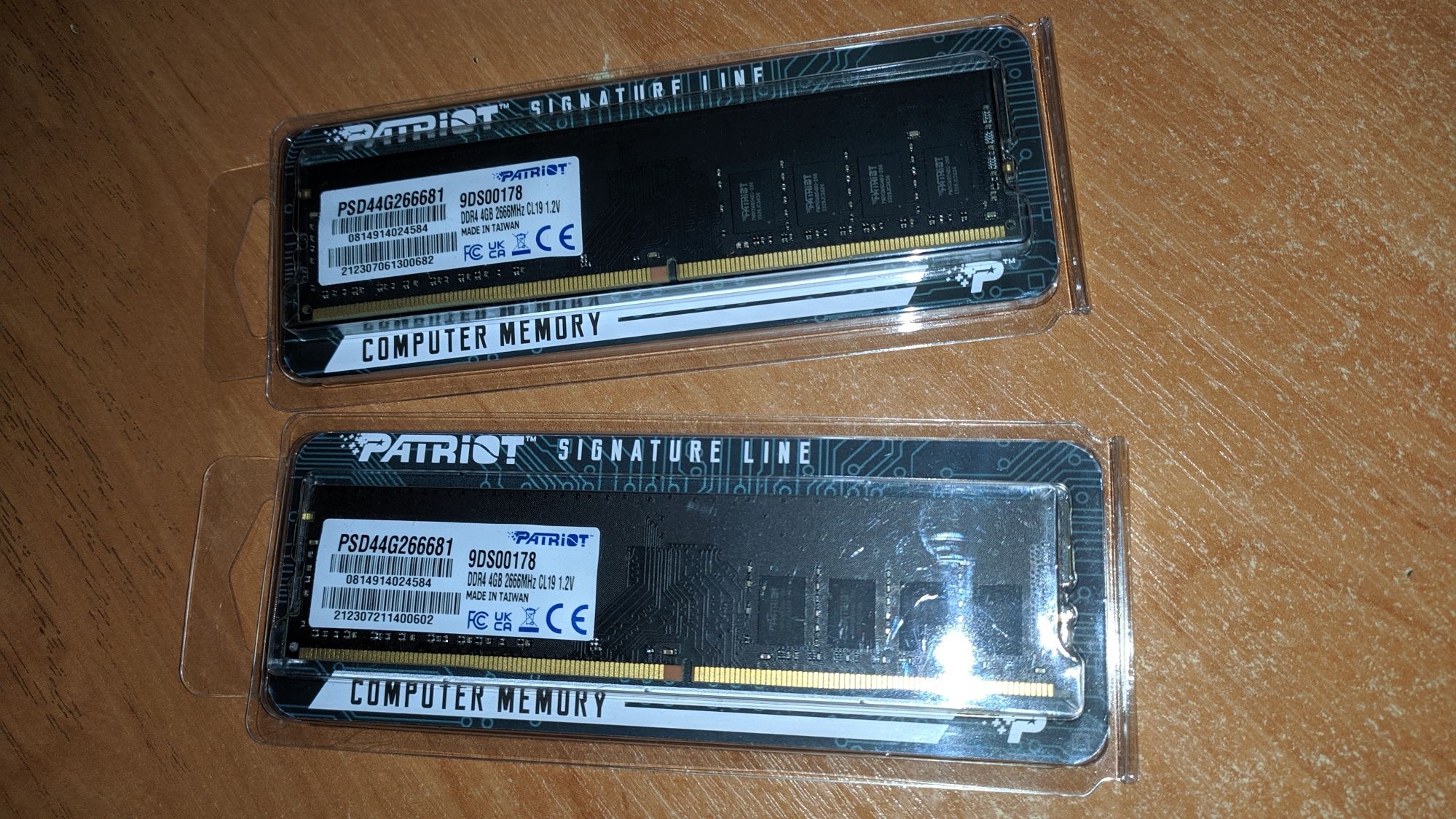 Оперативна пам'ять Patriot DDR4-2666  4096Mb