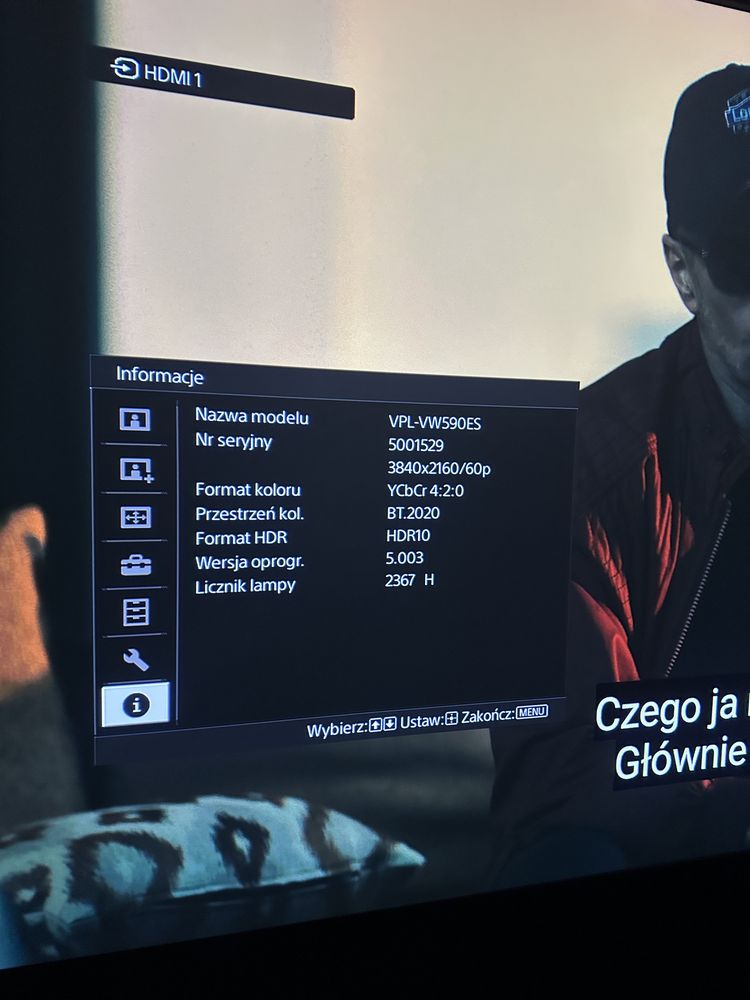 Sony VPL-VW590ES - projektor 4K