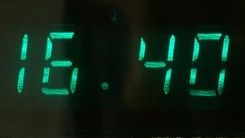Zegar elektroniczny z budzikiem, ZSRR, lata 80 CCCP ELEKTRONIKA