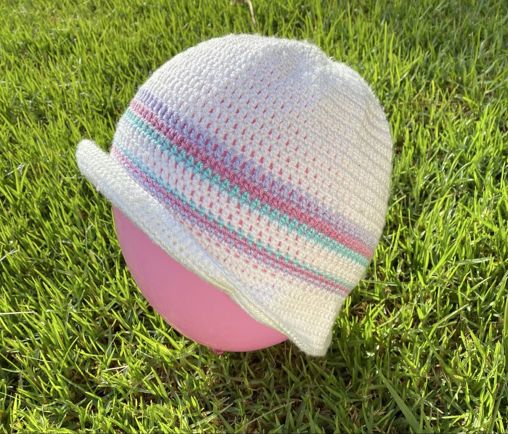 Chapéu crochet.