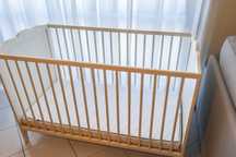 Berço IKEA HENSVIK + Colchão SKÖNAST | 120x60 cm | Leça do Balio