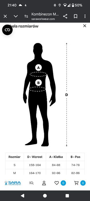 Kombinezon roboczy BMW