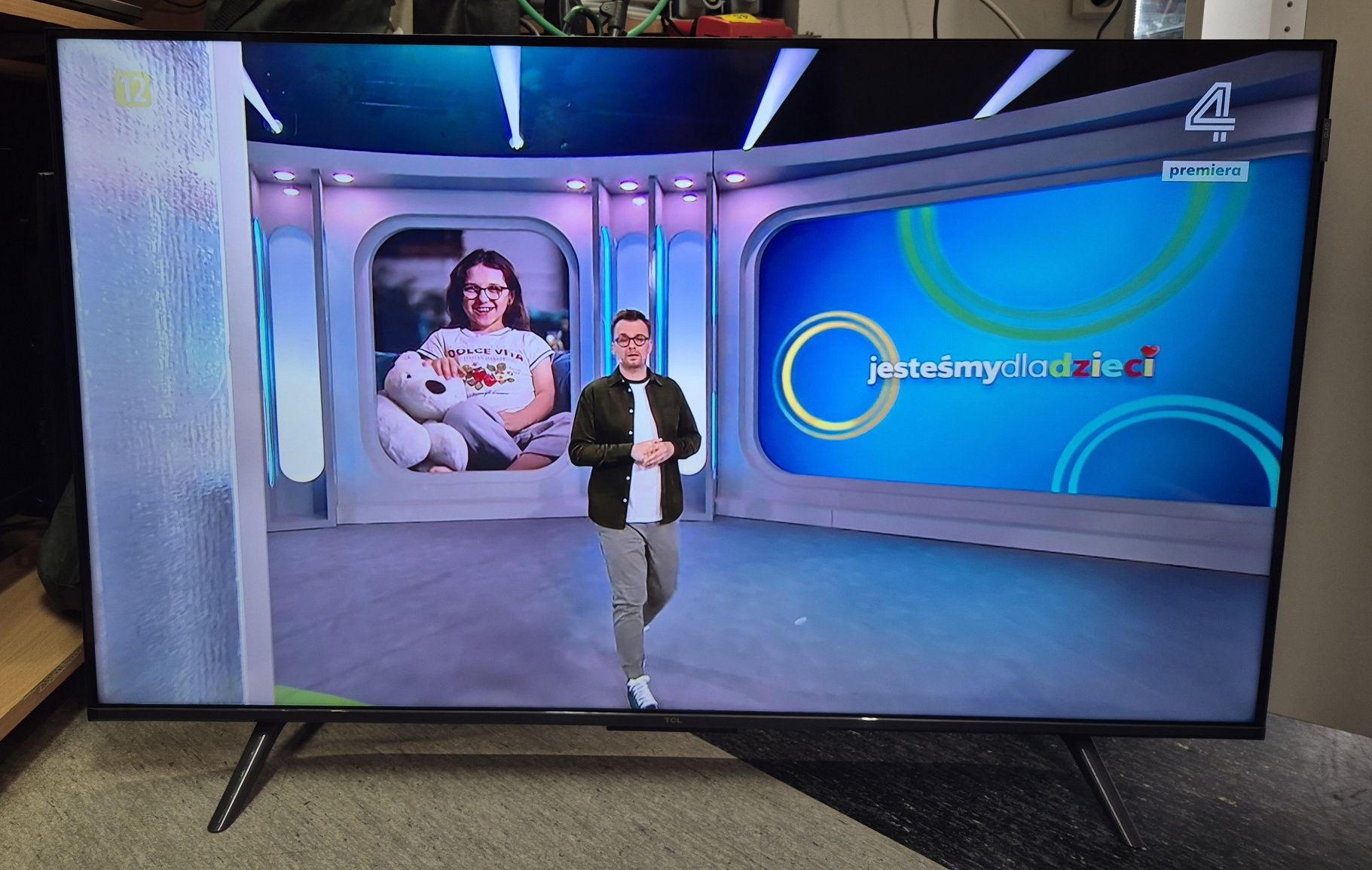 Telewizor Smart QLED TCL 43C69B, Gwarancja, Komis Jasło Czackiego