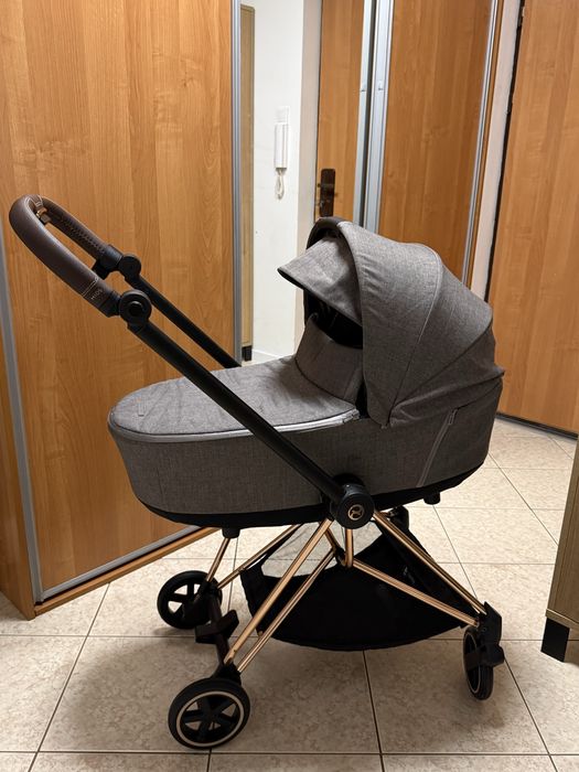 CYBEX Platinum Gondola Lux Mios Szara Manhattan Grey
