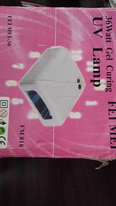 Ультрафиолетовая лампа для маникюра  Лампа для сушки ногтей