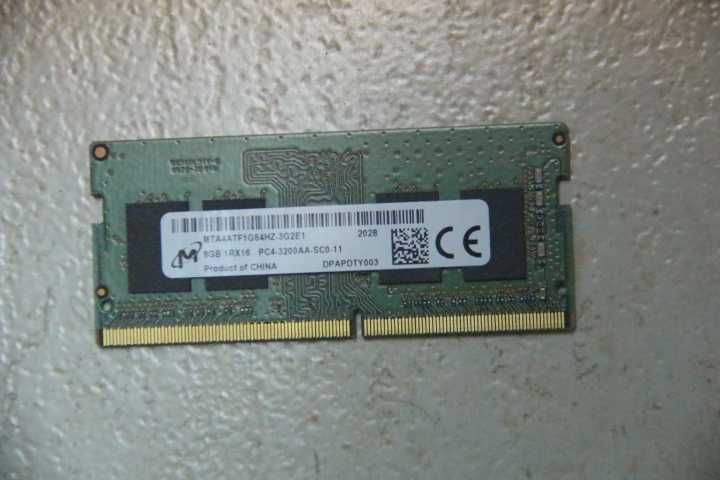 RAM DDR4 – 8 GB – Velocidade 3200T
