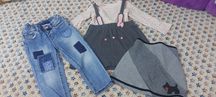 Сарафан джинси спідниця H&M Next 2-3 роки