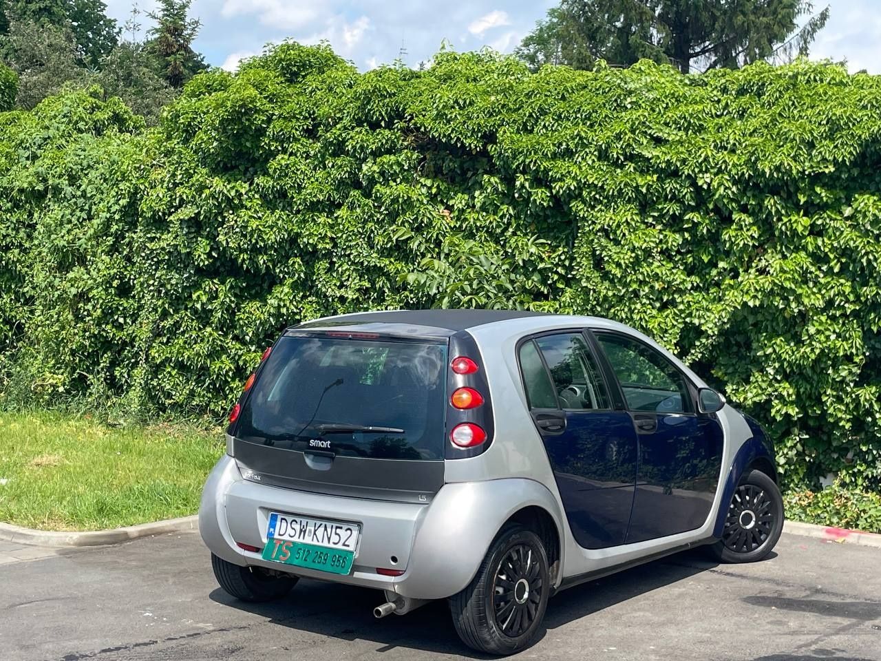 Smart ForFour 1.1B // miejskie // nowe sprzęgło // bdb //