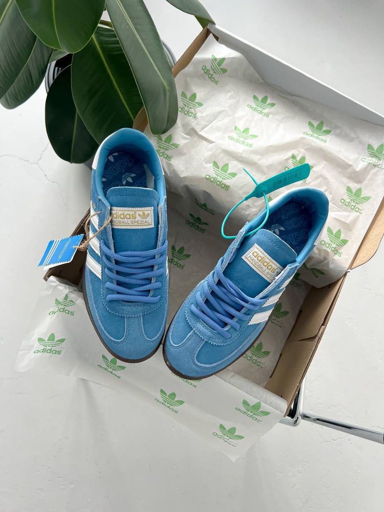 Жіночі кросівки Adidas Spezial Blue  | адідас спешил