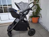 Conjunto Joie: Carrinho Versatrax + Ovo i-Snug