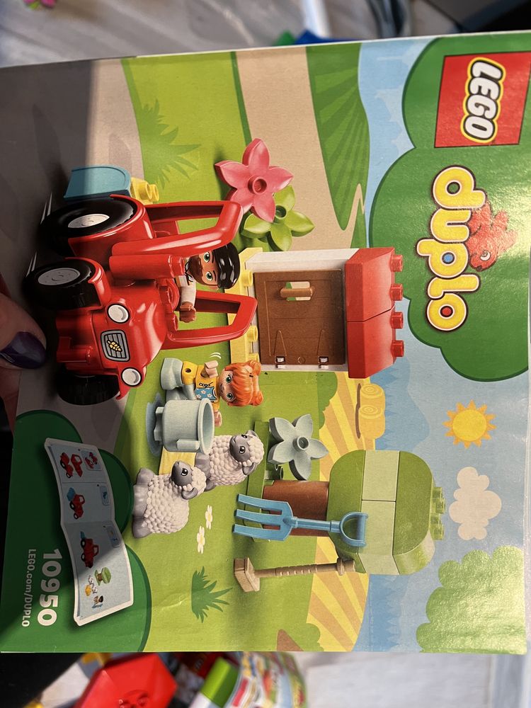 Lego Duplo 10950 Traktor i zwierzęta gospodarskie