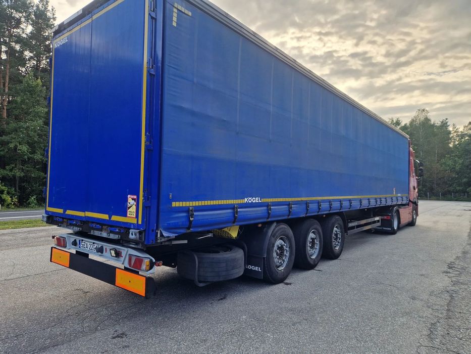 Kögel SN24 Standard Mulda 9m oś SAF Pierwszy właściciel
