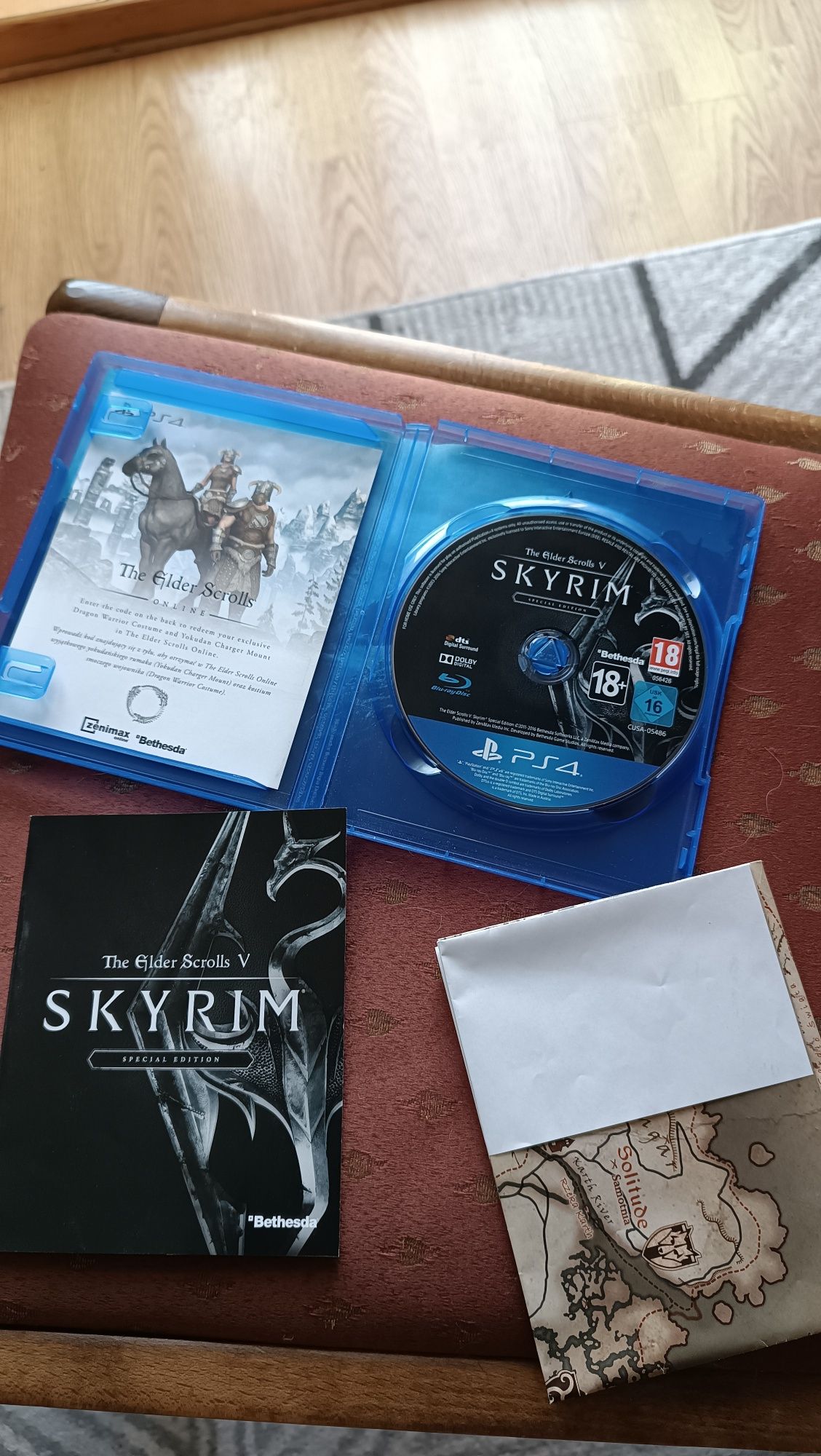 Skyrim PS4 Dubbing PL + mapa PL