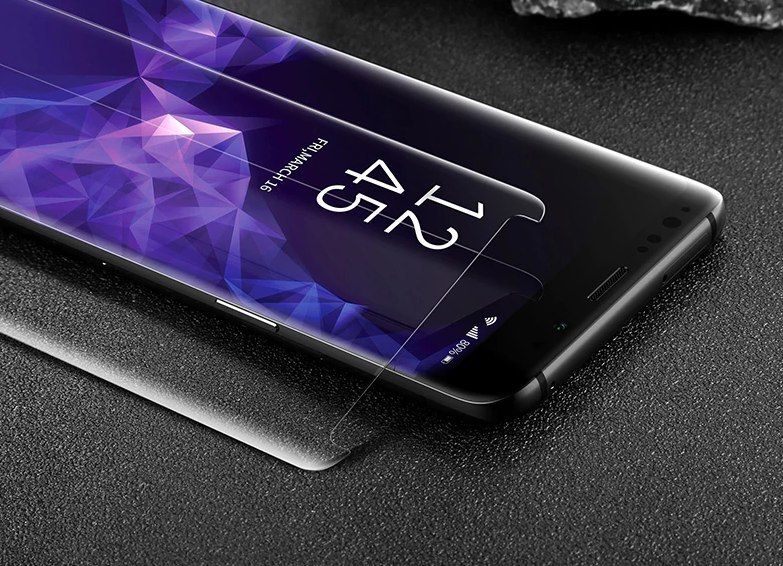 Szkło Hartowane Samsung Galaxy S8 S9 Uv Cały Ekran