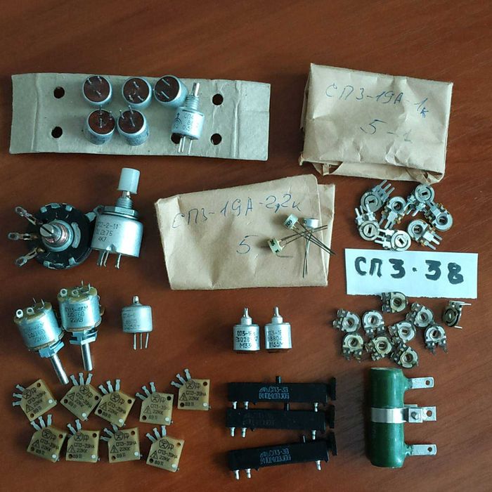Переключатели  Радиодетали Диоды Резисторы