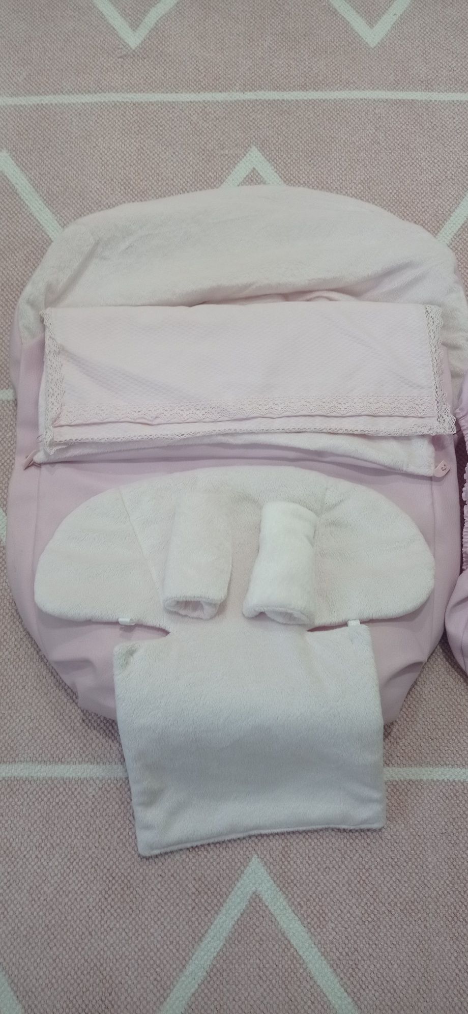 Vendo forra babycoque Nubeluna Rosa