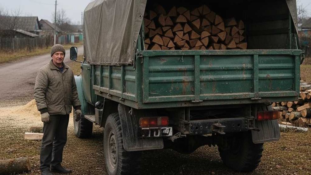 Купить дрова из дуба. Колотые и метровки. Разные породы. 12 скм