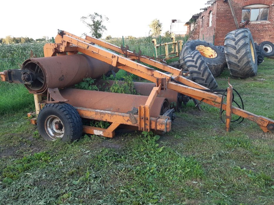 Wał łąkowy po siewny polny skladany ciągany wały agregat 6m gładki