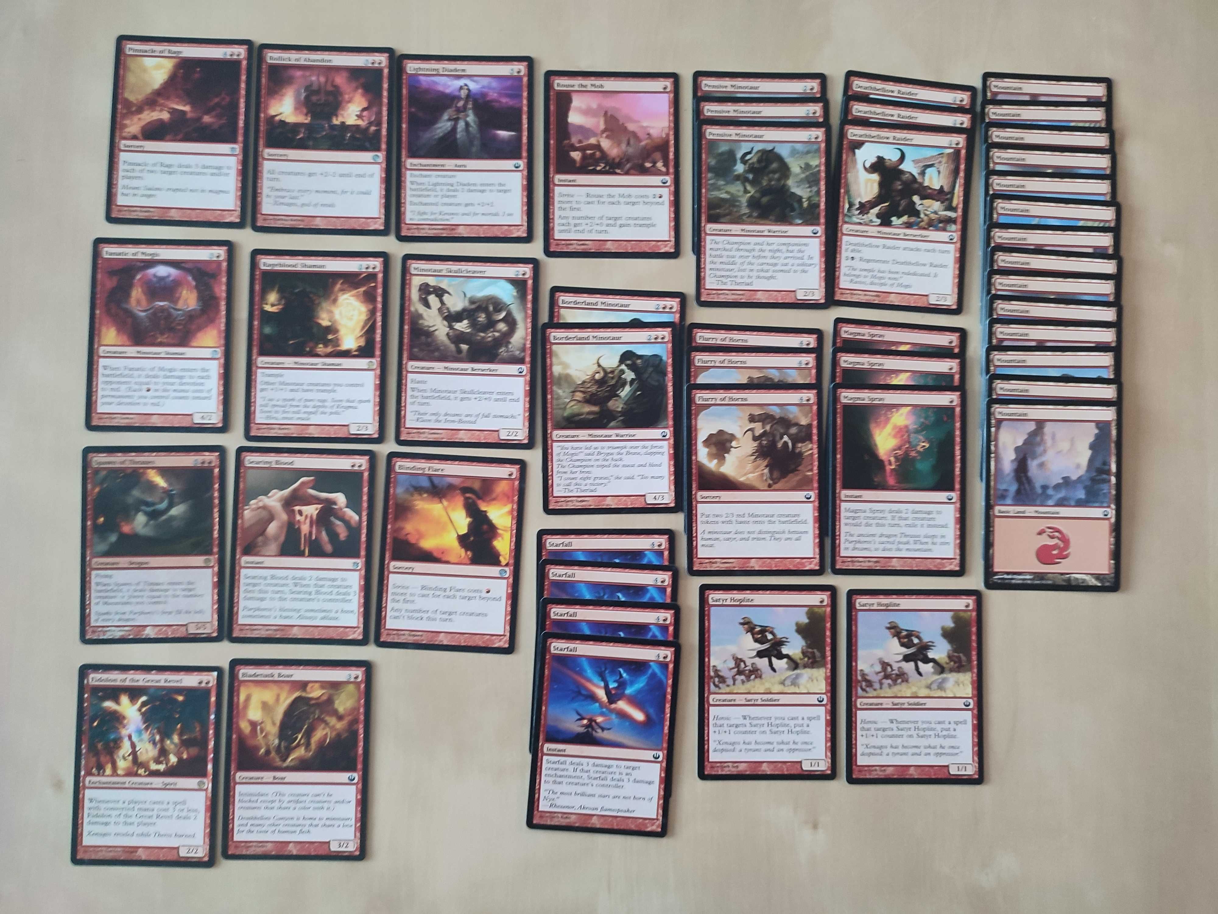 Magic the Gathering - Mountain - 46 kart (np. Spawn of Thraxes)