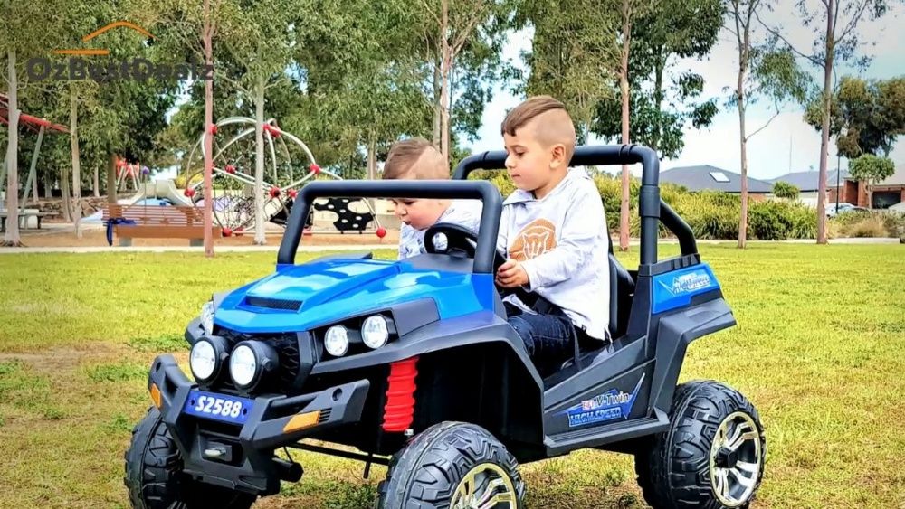 Wielkie i NIEZAWODNE BUGGY 4x4 autko na akumulator dla dzieci 2os