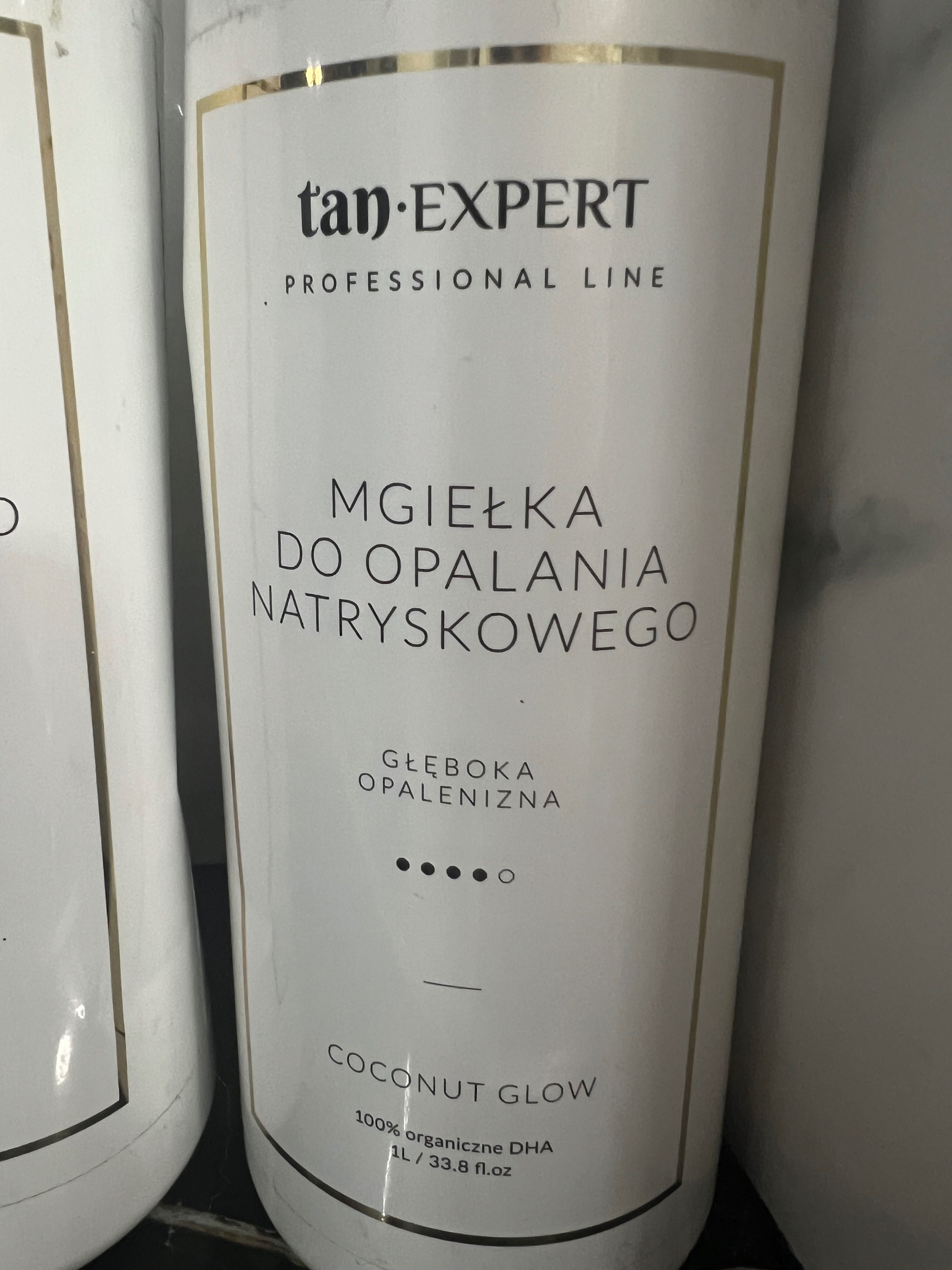 Płyny do opalania natryskowego tan expert +ulotki