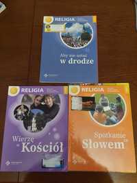 Podręczniki religia, katecheza, szk. podstawowa klasa 6, 7, 8