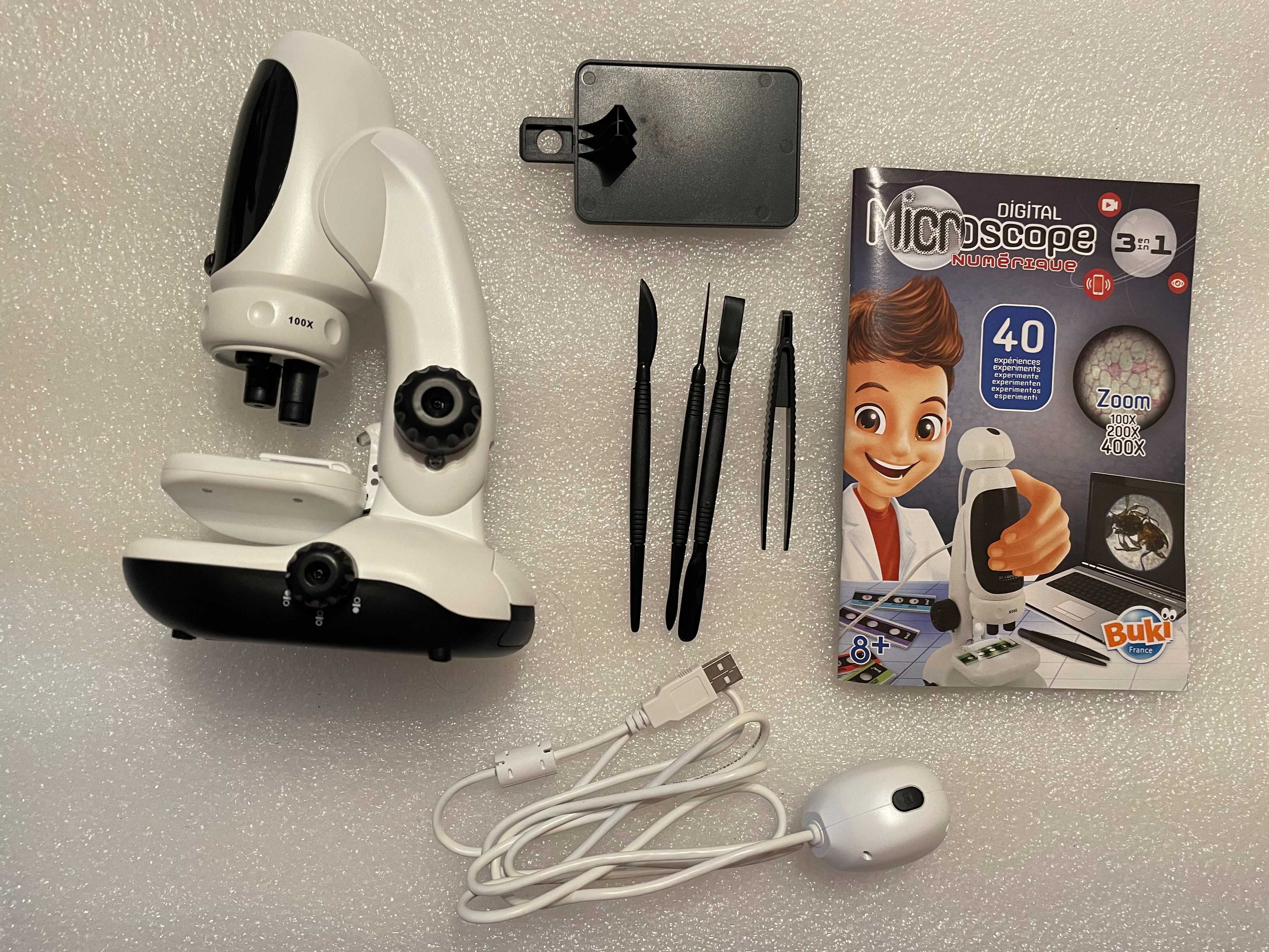 Buki MR700 Mikroskop Cyfrowy dla dzieci 3 w 1 – brak elem.