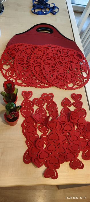 Zestaw kuchenny podkładki dekoracje termofor torba termiczna taca przy