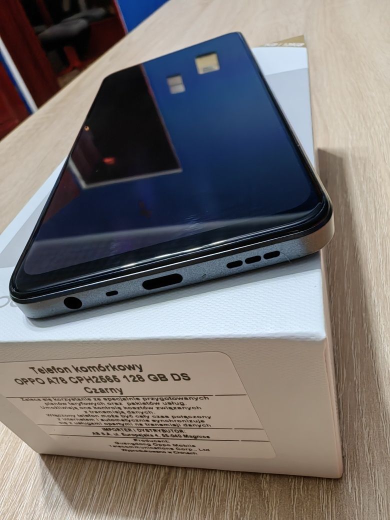 Smartfon telefon OPPO A78 na gwarancji
