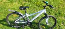 Rower dziecięcy 24" aluminiowa rama