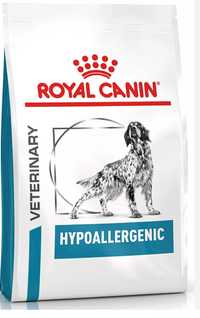 Royal Canin 2kg + Gratis, Hypoallergenic Dieta Veterinary Pies Alergia