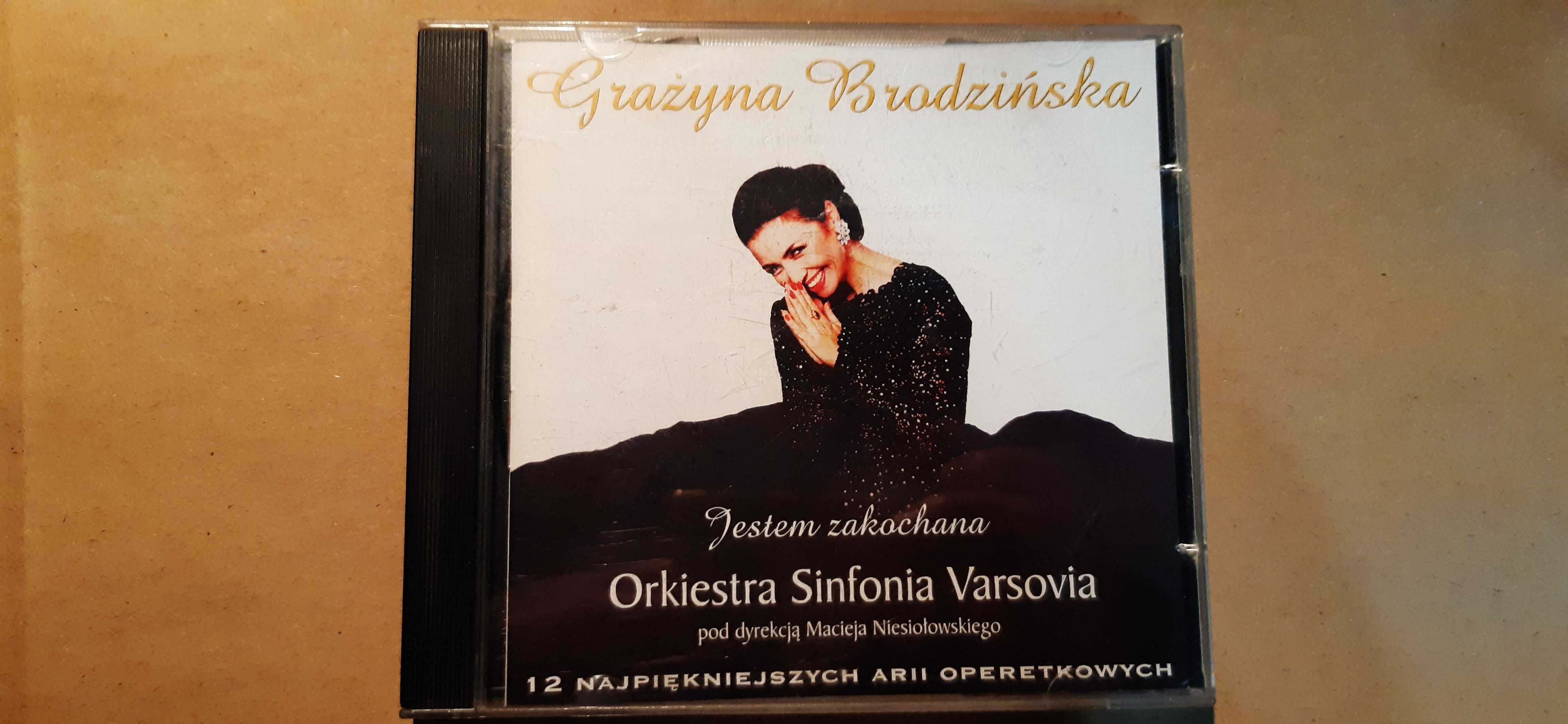 Grażyna Brodzińska "Jestem zakochana" Płyta CD