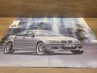 Prospekt BMW E46 Teile und Zuberhor Aerodynamik M-Pakiet Plakat