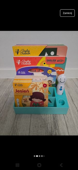 Nowy organizer na pióro i książki Albika