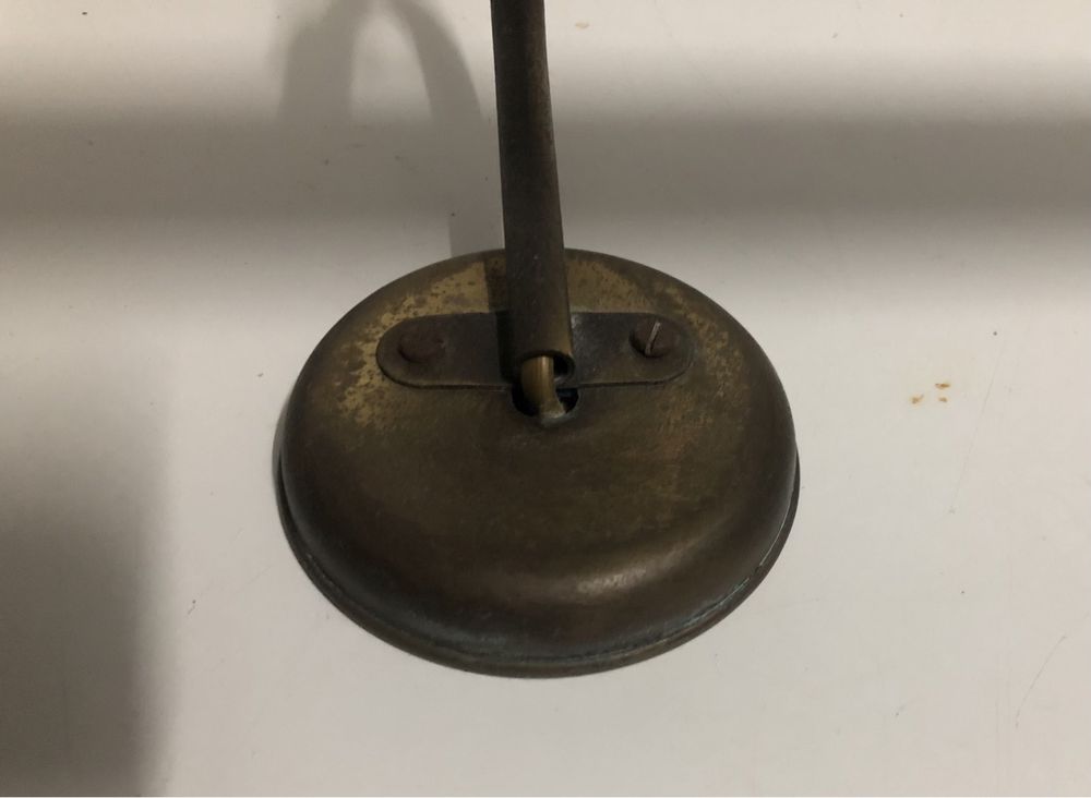 Candeeiro de parede em latão