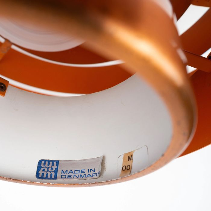 Duńska lampa Ultra proj Jo Hammerborg Fog og Morup Dania 1963