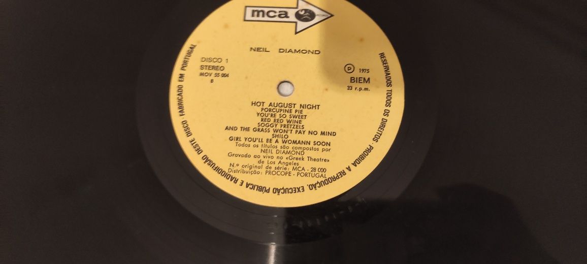 Vinil Neil Dimond