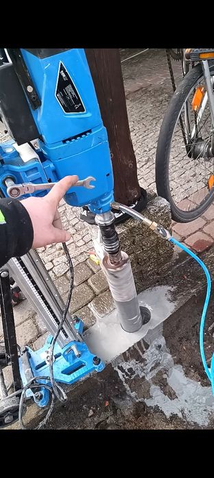 Cięcie / wiercenie w betonie ø16-350mm Technika Diamentowa