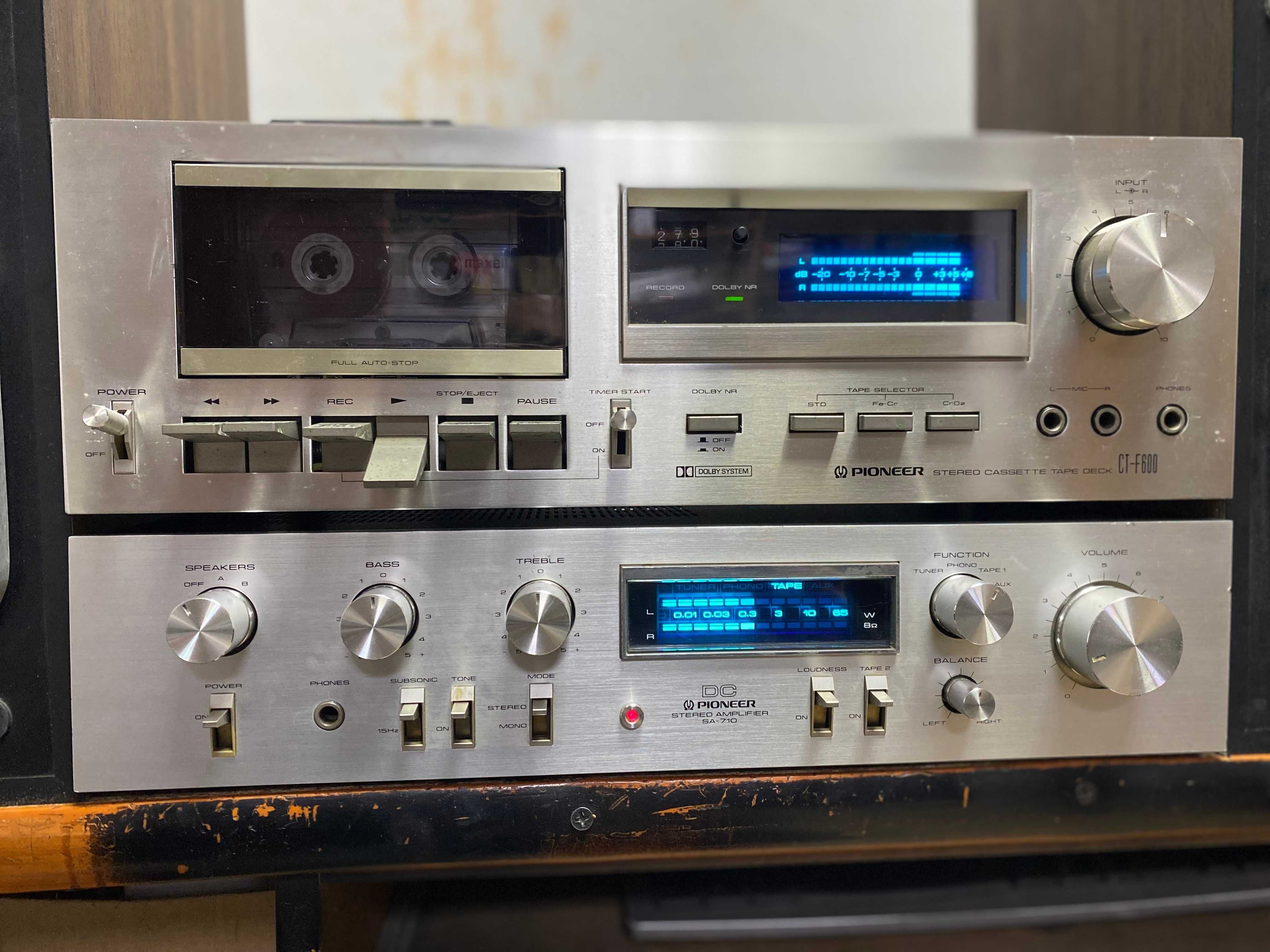wzmacniacz Pioneer SA 710 Blue Line