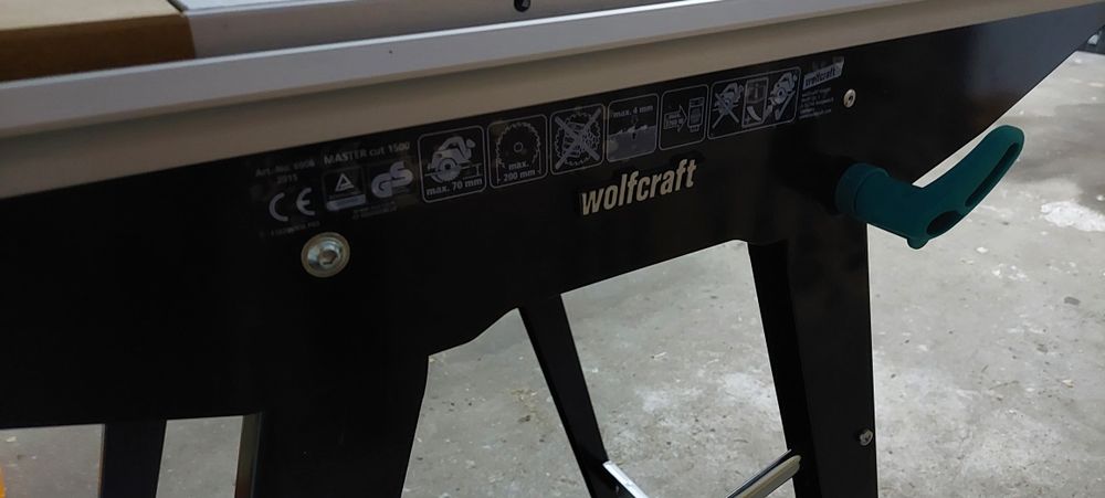 *** Stół roboczy WOLFCRAFT 6906 Master cut 1500 + GRATIS