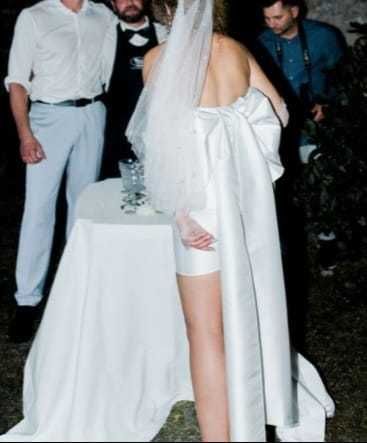 Suknia ślubna mini Asos Bridal Original Luxe panieński ślub poprawiny