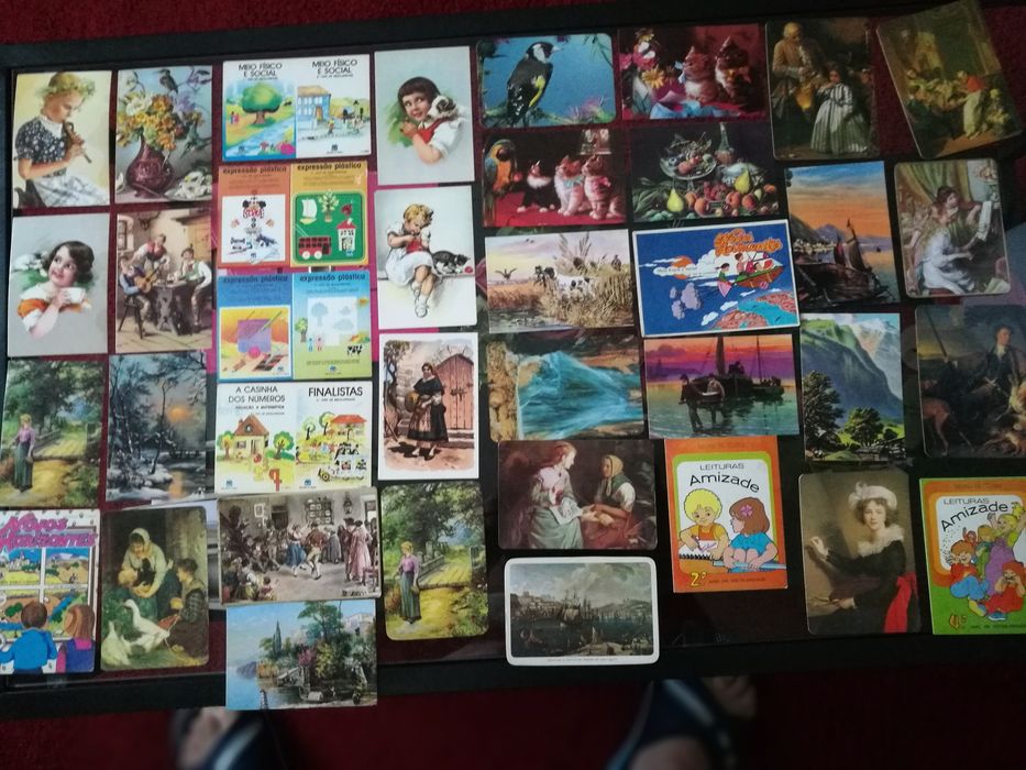 Calendários de bolso vintage