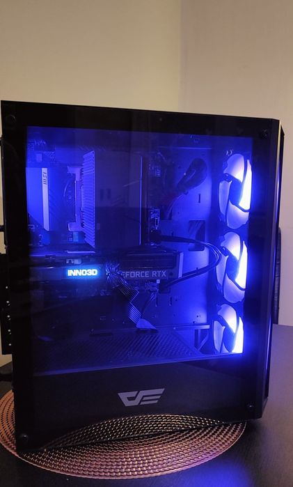 Komputer stacjonarny gamingowy NOWA obudowa/ do nauki i pracy RTX3060