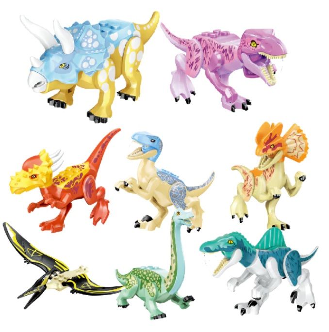 Figura tipo Lego Dinossauro - Jurassic Park  (novo) - ver outras fotos