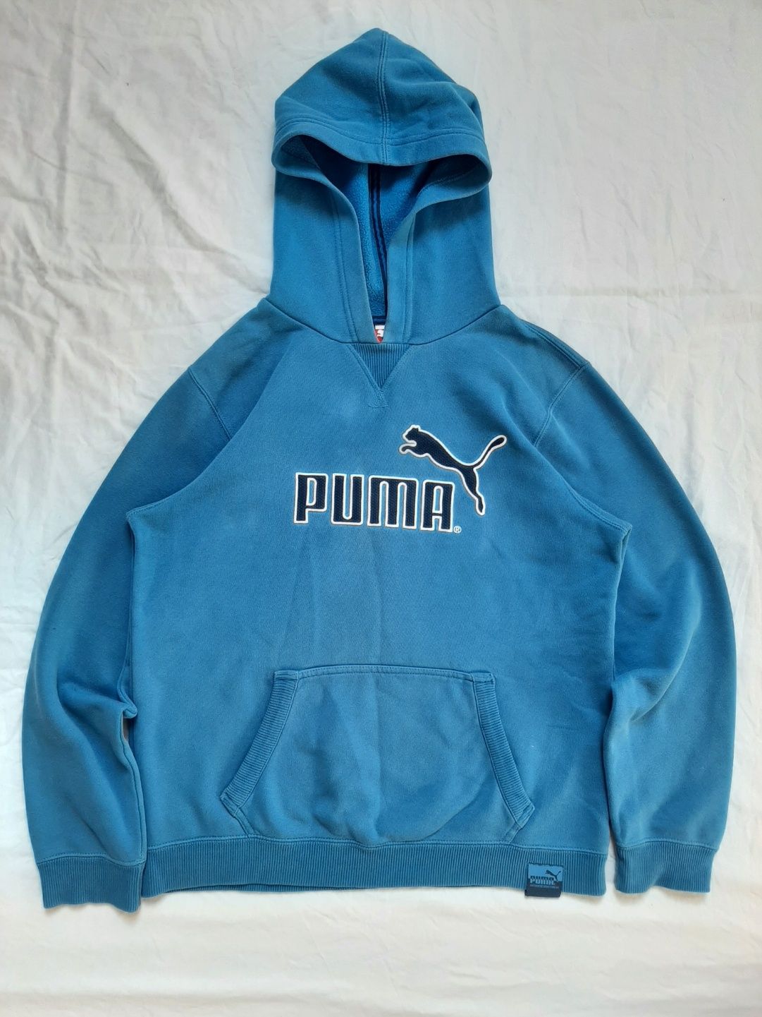 Вінтаж худі кофта Puma big logo оригінал